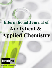 Cover of International Journal of Analytical and Applied Chemistry