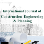 Cover of International Journal of Construction Engineering and Planning