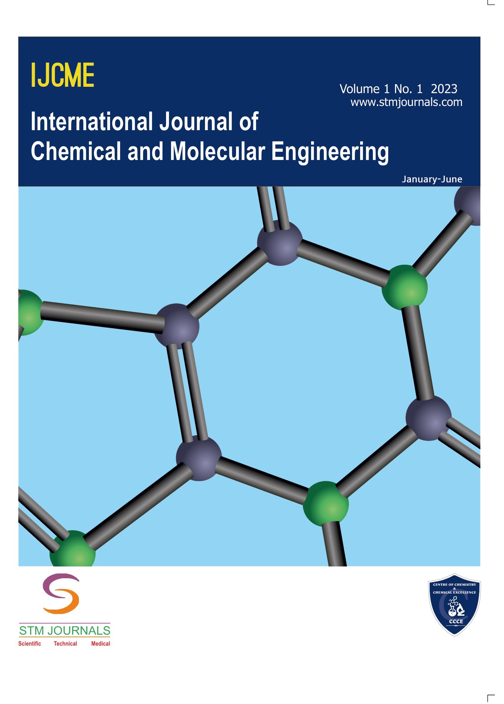 Cover of International Journal of Chemical and Molecular Engineering