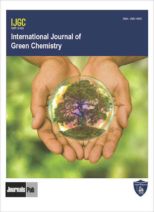 Cover of International Journal of Green Chemistry