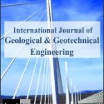 Cover of International Journal of Geological and Geotechnical Engineering