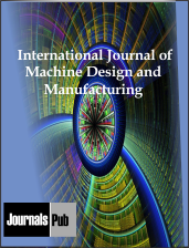Cover of International Journal of Machine Design and Manufacturing