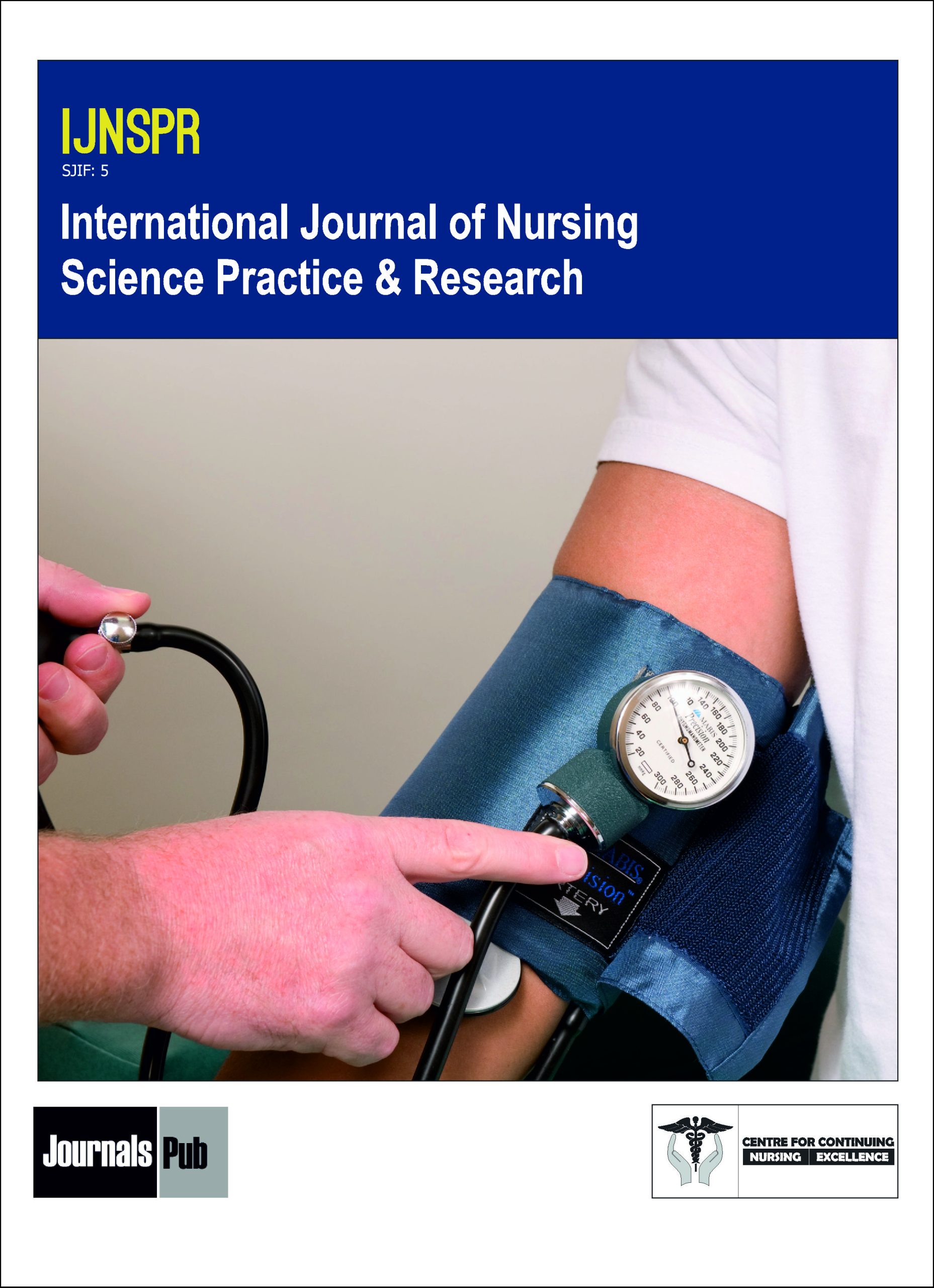 Cover of International journal of Nursing Science Practice and Research