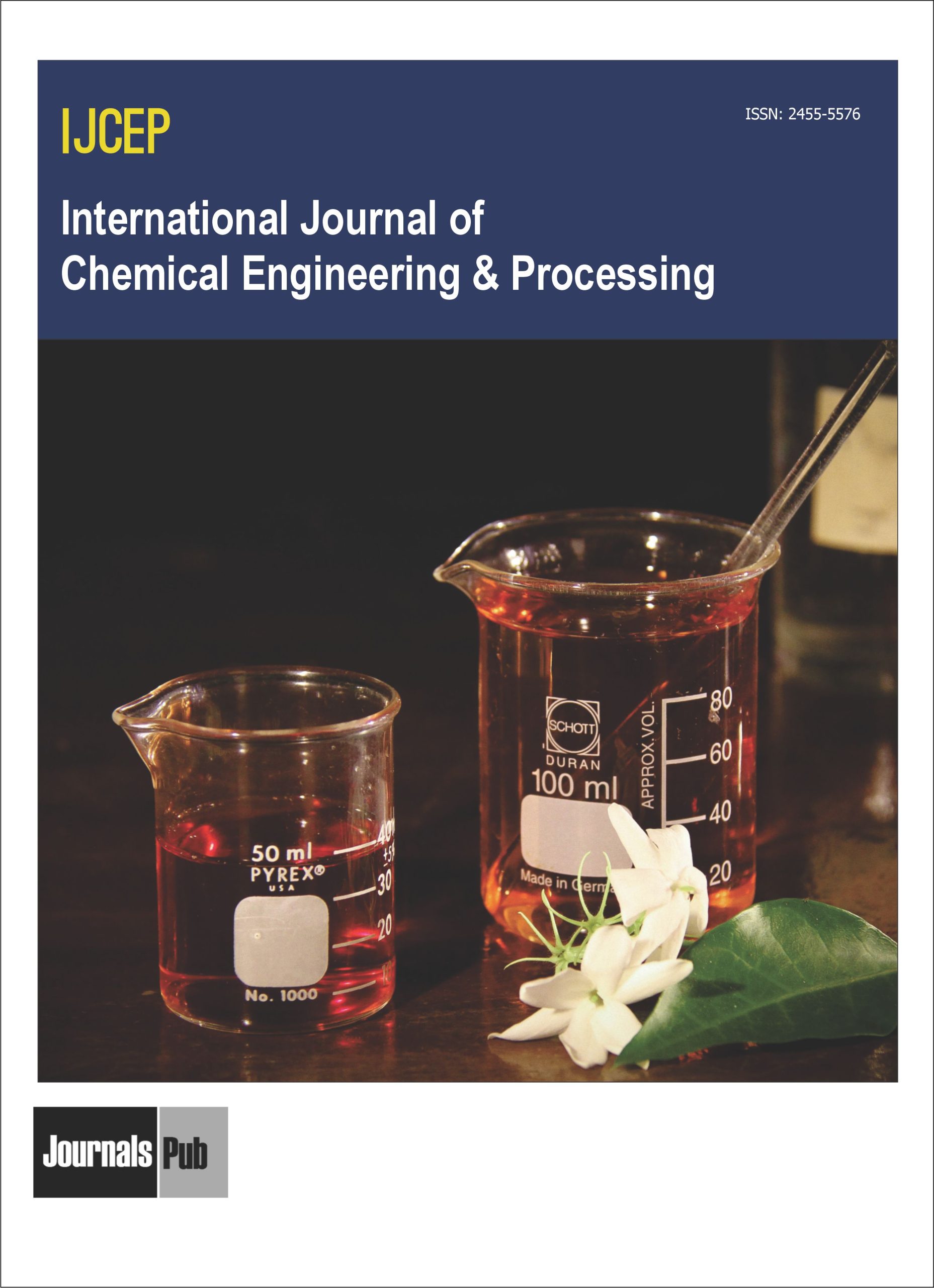Cover of International Journal of Chemical Engineering and Processing